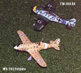 niemiecki FW-190 i woski MC-202 - moje zrealizowane marzenia